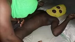 Ebony MILF Rides Big Black Dick to Cumshot