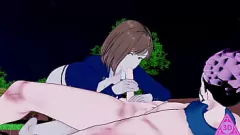Play Nobara Kugisaki from Jujutsu Kaisen in a Hentai Encounter: Hot Blowjob and Handjob Gameplay