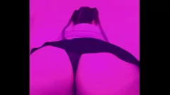 Odtwórz BBW dokuczanie w majtkach i warkocze - Upskirt POV